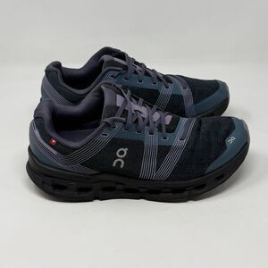 On Cloudgo Sneakers Womens 11 Black Blue Lightweight Running Walking Shoes